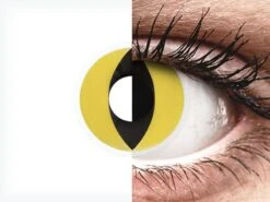 Lentilles De Contact ColorVue Crazy Jaune Cat Eyes | Alensa -ADIDAS || Polaroid || Carrera Soldes 16004 800x600 1