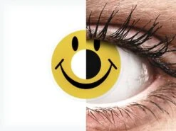 Lentilles De Contact ColorVue Crazy Jaune Smiley | Alensa -ADIDAS || Polaroid || Carrera Soldes 16085 800x600 1