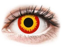Lentilles De Contact ColorVue Crazy Rouge Wildfire | Alensa
