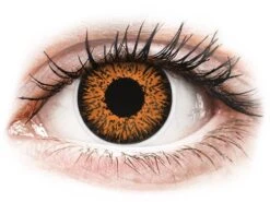 Lentilles De Contact ColourVUE Glamour Orange Honey | Alensa