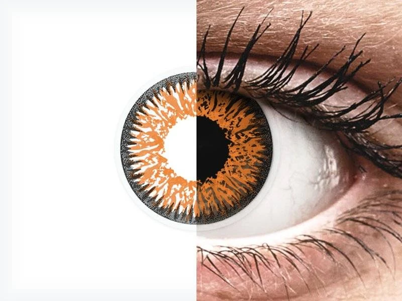 Lentilles De Contact ColourVUE Glamour Orange Honey | Alensa 5 Lentilles De Contact ColourVUE Glamour Orange Honey | Alensa – Image 3