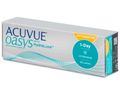 Acuvue Oasys 1-Day With HydraLuxe For Astigmatism Toric Contacts (30 Lenses) | Alensa