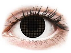 Lentilles De Contact ColourVue Crazy Noir Black Screen | Alensa