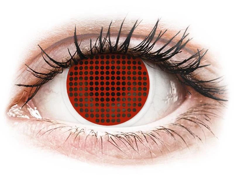 Lentilles De Contact ColourVue Crazy Rouge Red Screen | Alensa 3 Lentilles De Contact ColourVue Crazy Rouge Red Screen | Alensa