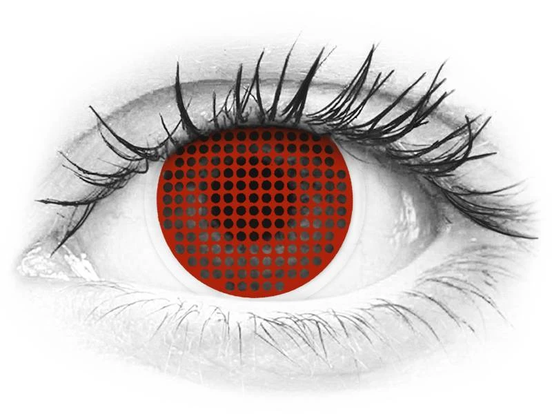 Lentilles De Contact ColourVue Crazy Rouge Red Screen | Alensa 8 Lentilles De Contact ColourVue Crazy Rouge Red Screen | Alensa – Image 6