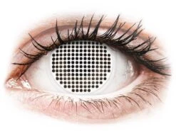 Lentilles De Contact ColorVue Crazy Blanc White Screen | Alensa