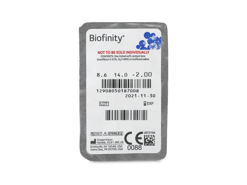 Lentilles De Contact Biofinity (3 Lentilles) - 13.89 € | Alensa 6 Lentilles De Contact Biofinity (3 Lentilles) - 13.89 € | Alensa – Image 4