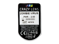 CRAZY LENS - Zombie Virus - Journalières Correctrices (2 Lentilles) | Alensa -ADIDAS || Polaroid || Carrera Soldes 47986 800x600 1