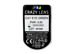 CRAZY LENS - Cat Eye Green - Journalières Non Correctrices (2 Lentilles) | Alensa -ADIDAS || Polaroid || Carrera Soldes 48245 800x600 1