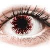 CRAZY LENS - Harlequin Black - Journalières Correctrices (2 Lentilles) | Alensa