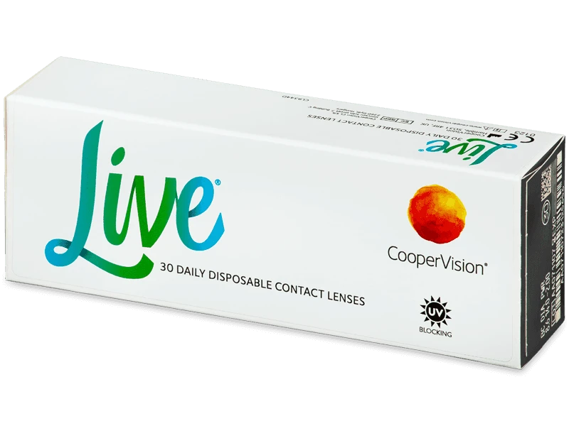 Lentilles Live® Daily Disposable CooperVision® | Alensa 3 Lentilles Live® Daily Disposable CooperVision® | Alensa