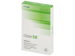 Clear 58 (6 lentilles) - 20.49 € | Alensa