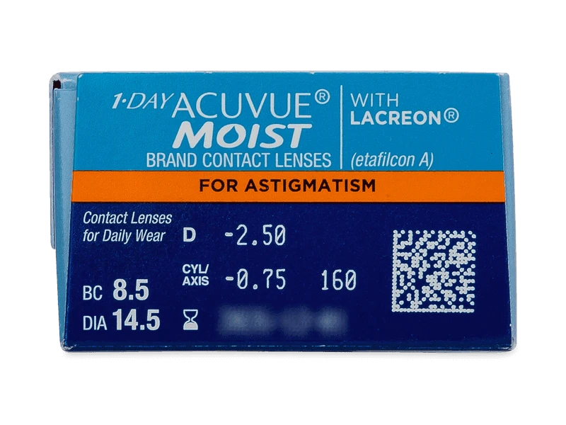 Lentilles 1 Day Acuvue Moist For Astigmatism (30 lentilles) - 22.89 € | Alensa 4 Lentilles 1 Day Acuvue Moist For Astigmatism (30 lentilles) - 22.89 € | Alensa – Image 2