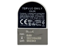 TopVue Daily Color - Blue - Journalières Non Correctrices (2 Lentilles) | Alensa -ADIDAS || Polaroid || Carrera Soldes 63372 800x600 1