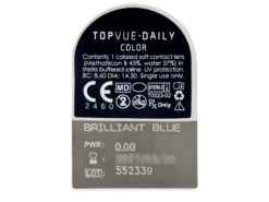 TopVue Daily Color - Brilliant Blue - Journalières Non Correctrices (2 Lentilles) | Alensa -ADIDAS || Polaroid || Carrera Soldes 63374 800x600 1