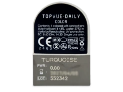 TopVue Daily Color - Turquoise - Journalières Non Correctrices (2 Lentilles) | Alensa -ADIDAS || Polaroid || Carrera Soldes 63399 800x600 1