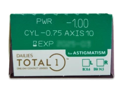 Dailies TOTAL1 For Astigmatism (90 Lentilles) | Alensa -ADIDAS || Polaroid || Carrera Soldes 66643 800x600 1