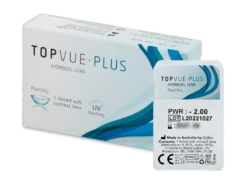 TopVue Plus Monthly | Lentilles Mensuelles (1 lentille) - 4.39€ | Alensa