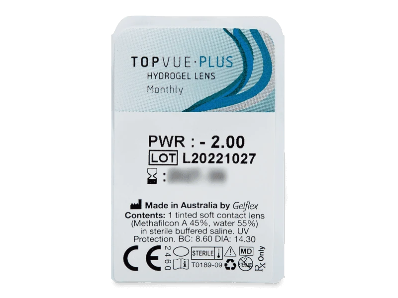 TopVue Plus Monthly | Lentilles Mensuelles (1 lentille) - 4.39€ | Alensa 5 TopVue Plus Monthly | Lentilles Mensuelles (1 lentille) - 4.39€ | Alensa – Image 3