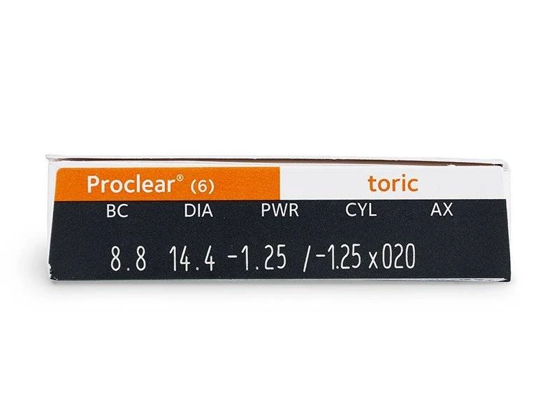 Lentilles De Contact Proclear Toric (6 lentilles) - 29.89 € | Alensa 5 Lentilles De Contact Proclear Toric (6 lentilles) - 29.89 € | Alensa – Image 3