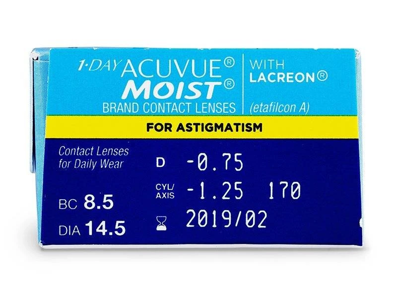 Lentilles 1 Day Acuvue Moist For Astigmatism (30 lentilles) - 22.89 € | Alensa 7 Lentilles 1 Day Acuvue Moist For Astigmatism (30 lentilles) - 22.89 € | Alensa – Image 5